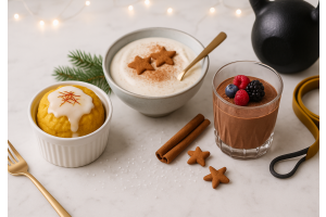 3 enkla protein-desserter med julsmak