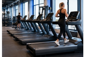 thor fitness löpband i kommersiella gym