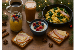 5 proteinrika frukostar med saffran, äggröra och kvarg