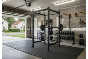 TF R2 i ett garagegym