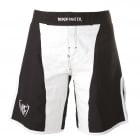 Straight Blast Gym MMA Shorts Black & White - Slimfit