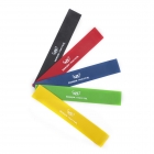 Paket med power bands 24 tum i färgerna svart, rött, blått, grönt och gult