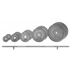 Enkelt skivstångsset 40kg (25mm)