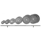 Enkelt skivstångspaket 70 kg (25mm)