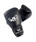 NF Professional Thai Style Boxing Gloves Artificial Leather - Black