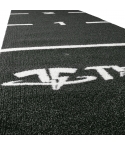 Konstgräs / Turf 2 x 12m Svart med målade avstånd