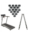 Löpband & Hantelpaket 1-10kg