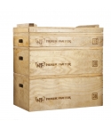 Wooden Jerk Blocks, par