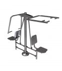 CE PULL DOWN AND CHEST PRESS