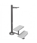 CE STAINLESS STEEL STEPS WITH HANDLE