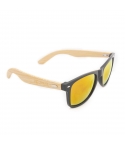 TF sun glasses träbågar - Gul lins
