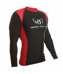 NF Rash Guard Long Sleave Red/Black