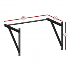 Väggmonterad Chin/Pull Up Bar