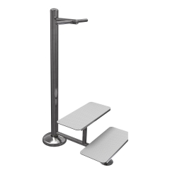 CE STAINLESS STEEL STEPS WITH HANDLE