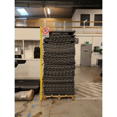 Pall av Pusselmatta 20mm Mjuk Black/Grey 77st hela och 34st skurna