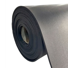 8mm tjockt Gummigolv på rulle 1,2 x 10m, Svart