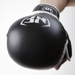 NF MMA/Shooto Training Gloves Pro Black - Artificial Leather