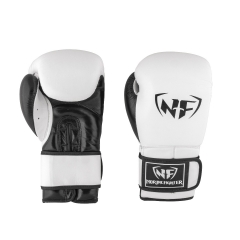 NF Pro Training Boxing Gloves, White