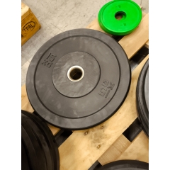 UTFÖRSÄLJNING-Bumper Svart 15kg 50mm