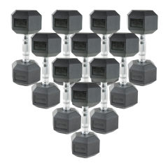 Hantelpaket Hexhantlar 1-10kg