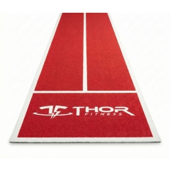 Konstgräs / Turf 2 x 16,1m Röd med målade avstånd