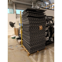 Pall av Pusselmatta 20mm Mjuk Black/Grey 77st hela och 34st skurna