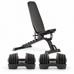 Robbans hantelset 80 kg och bänk