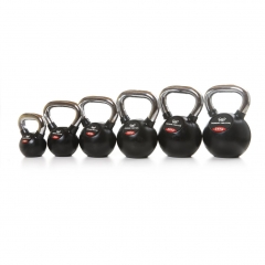 NF Kettlebells Gummi/Chromehandtag