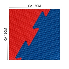 Pusselmatta 40mm Medium Red/Blue - VARUPROV