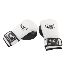 NF Basic Training Boxing Gloves, White