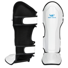 NF Thai shin instep type 1, Vitt, Läder