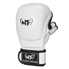 NF MMA Competition Shooto Gloves, White