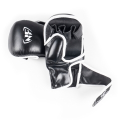 MMA Sparring glove type 1, Svart, läder