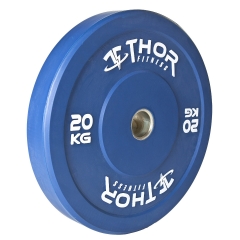 Thor Fitness Färgade Bumper Paket 100kg med skivstång