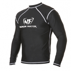 NF Rash Guard Long Sleave Black