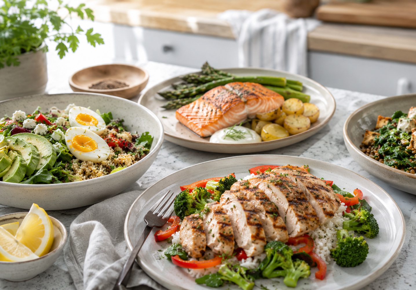 10 snabba och proteinrika middagar