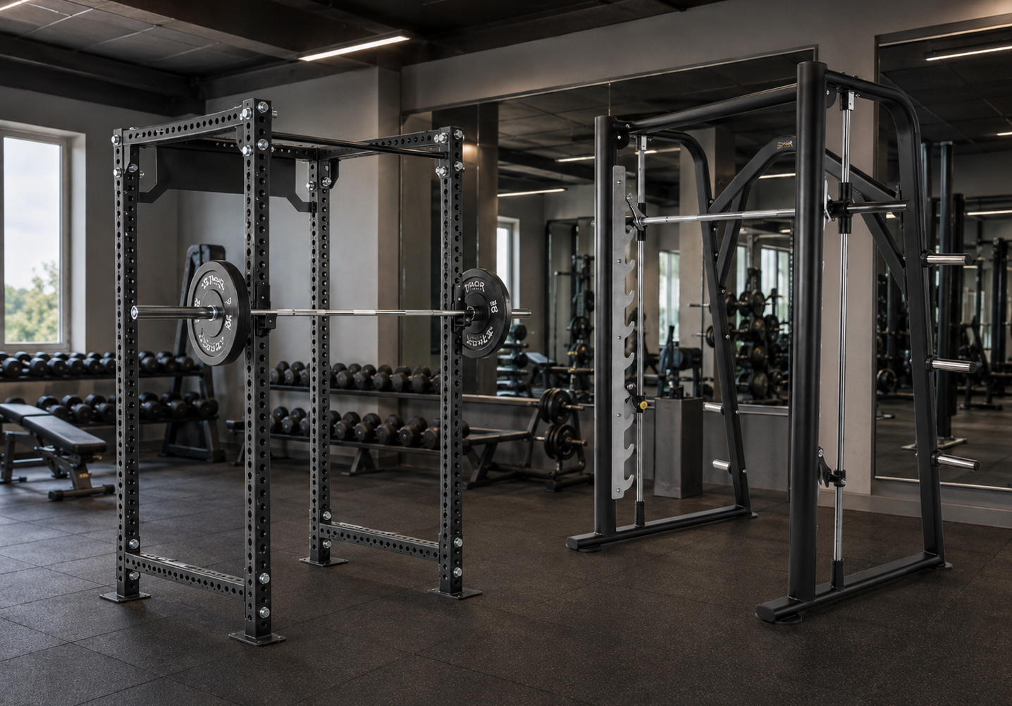 Smithmaskin eller power rack - vad ska du välja?