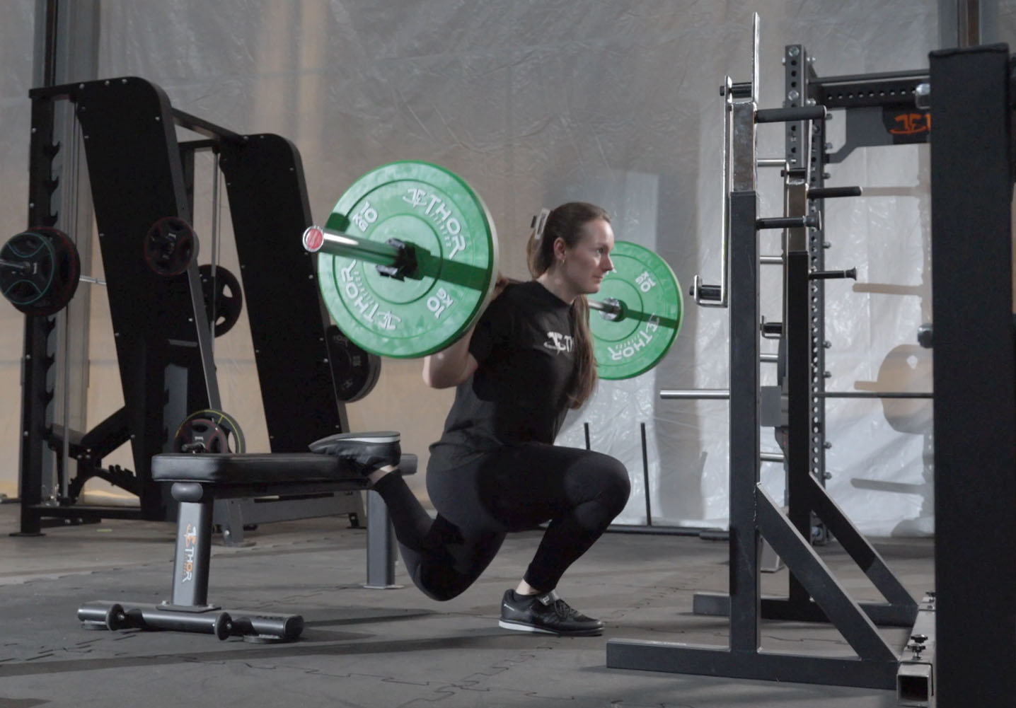 Så utför du Bulgarian split squat