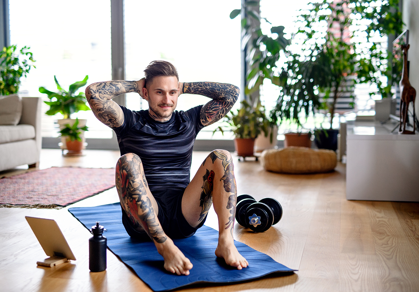 Håll igång träningen under vabruari