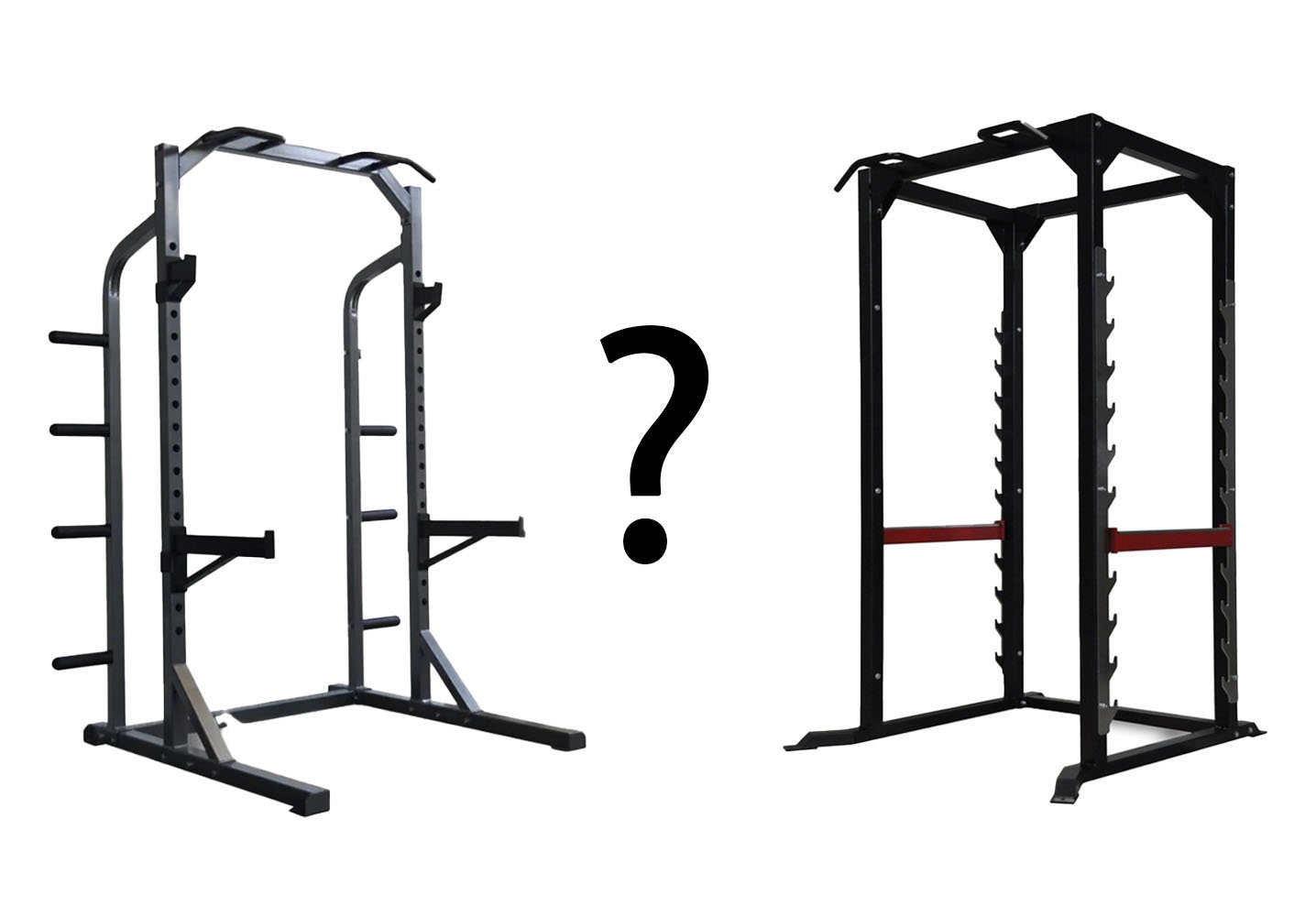 Half rack vs power rack – vad är skillnaden?
