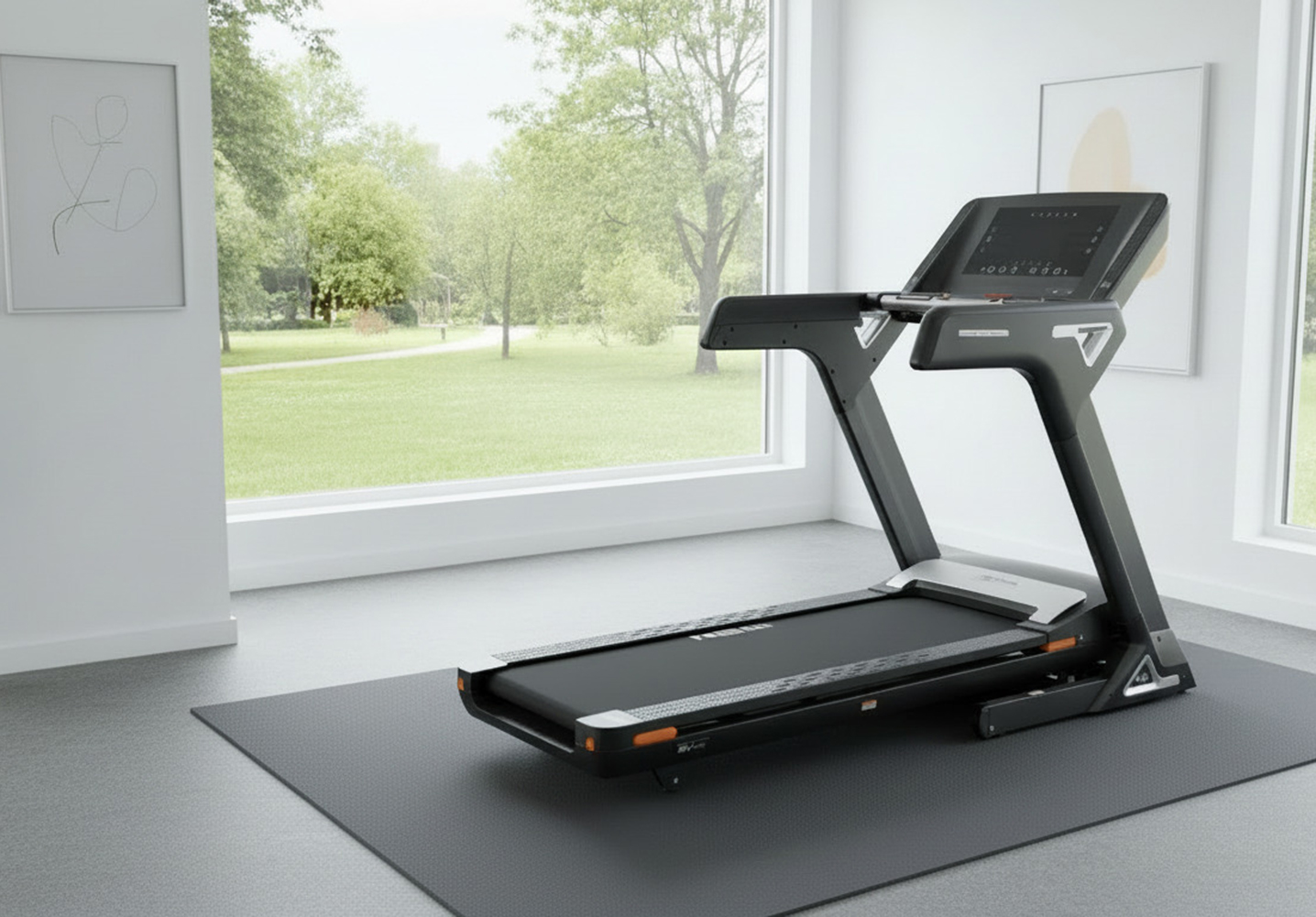 Så spänner du ett löpband hemma