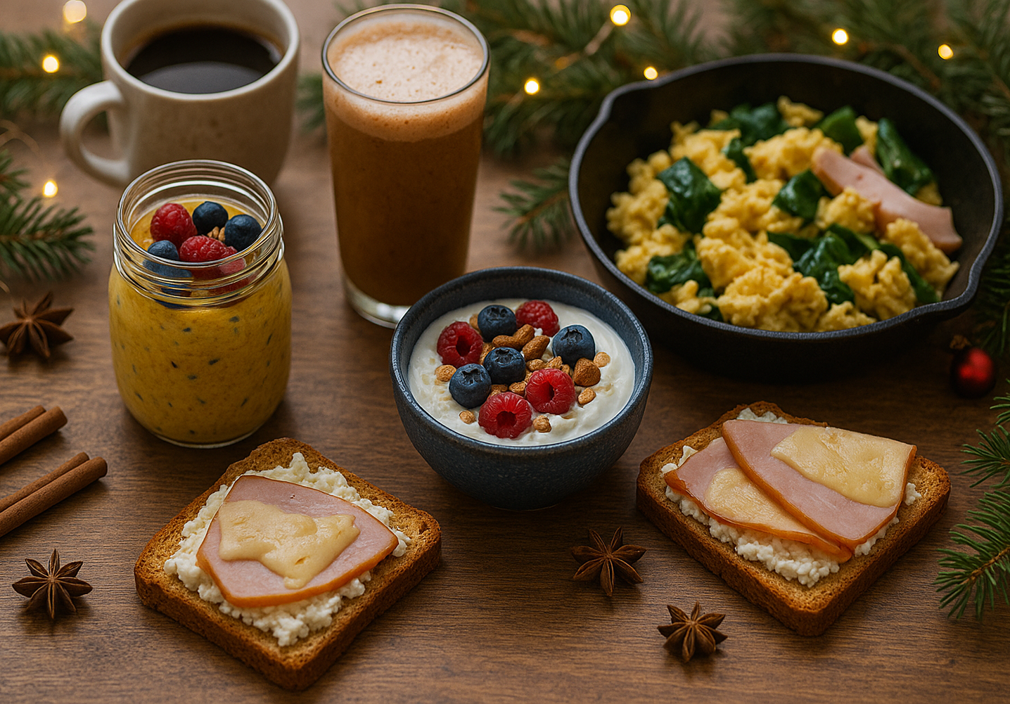 5 proteinrika frukostar i december