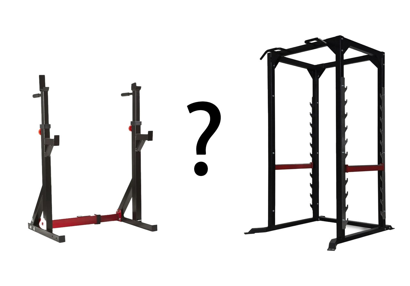 Squat rack vs power rack – vad är skillnaden?