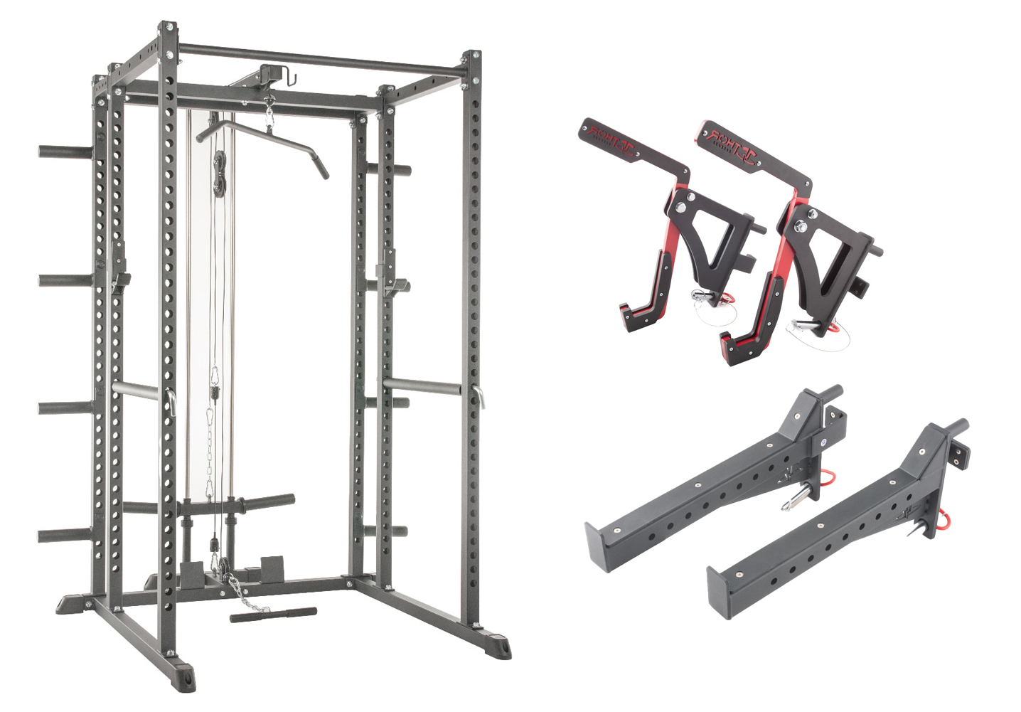 Maxa TF R1 Power Rack med 7 smarta tillbehör