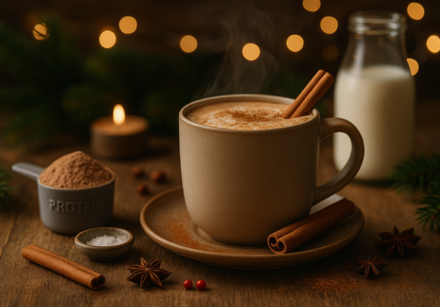 Bästa receptet på varm choklad med protein